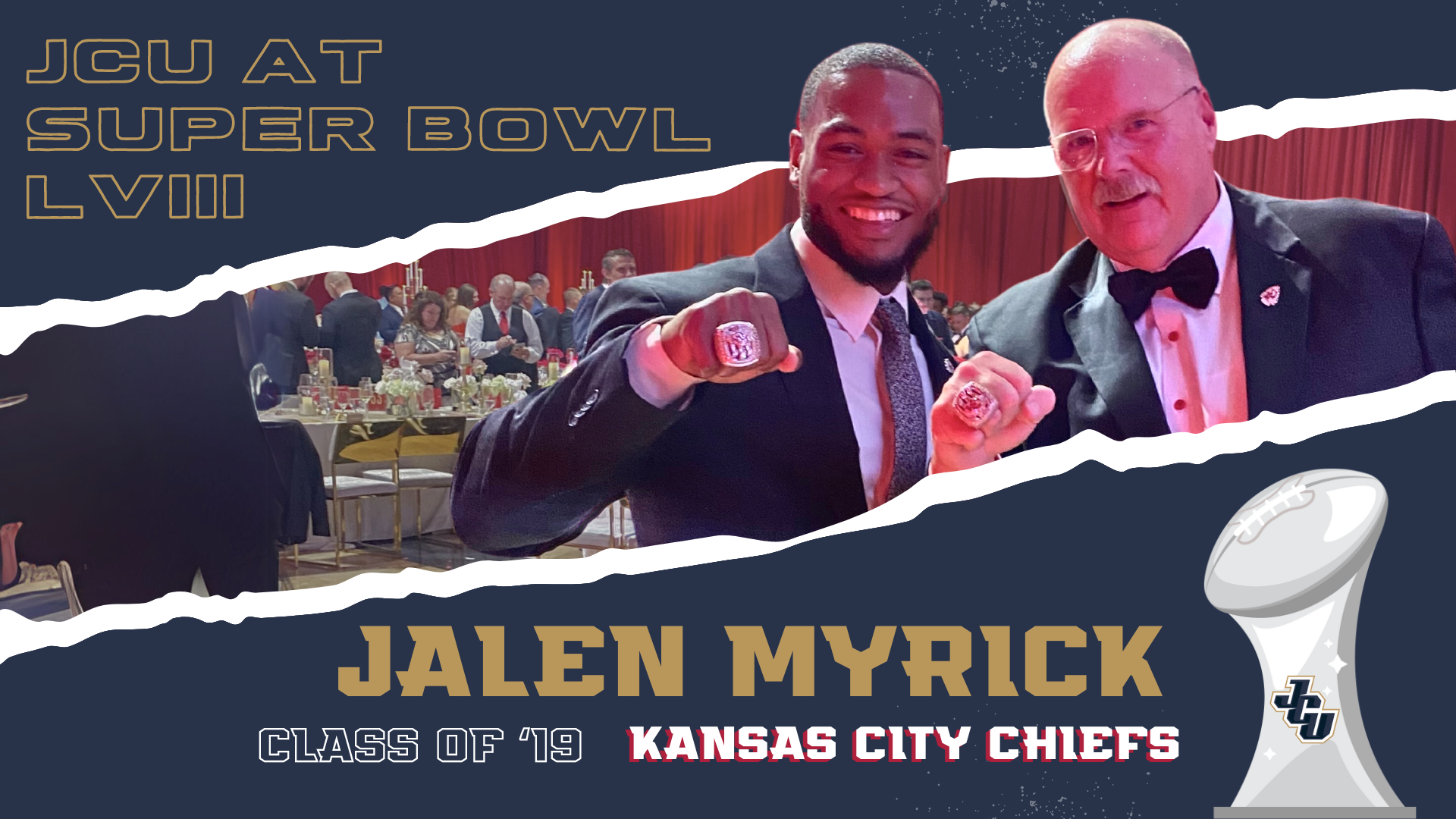 Jalen Myrick ’19 Set to Represent John Carroll in Super Bowl LVIII