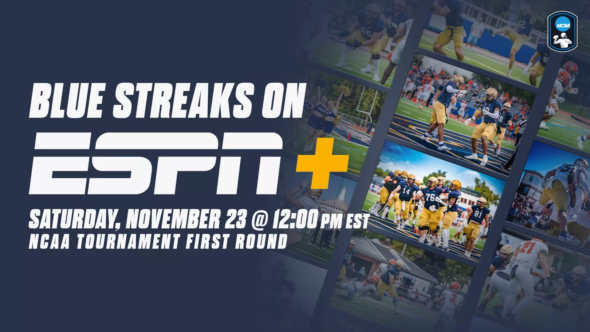 John Carroll Football’s Playoff Game Set to Air on ESPN+ on Saturday