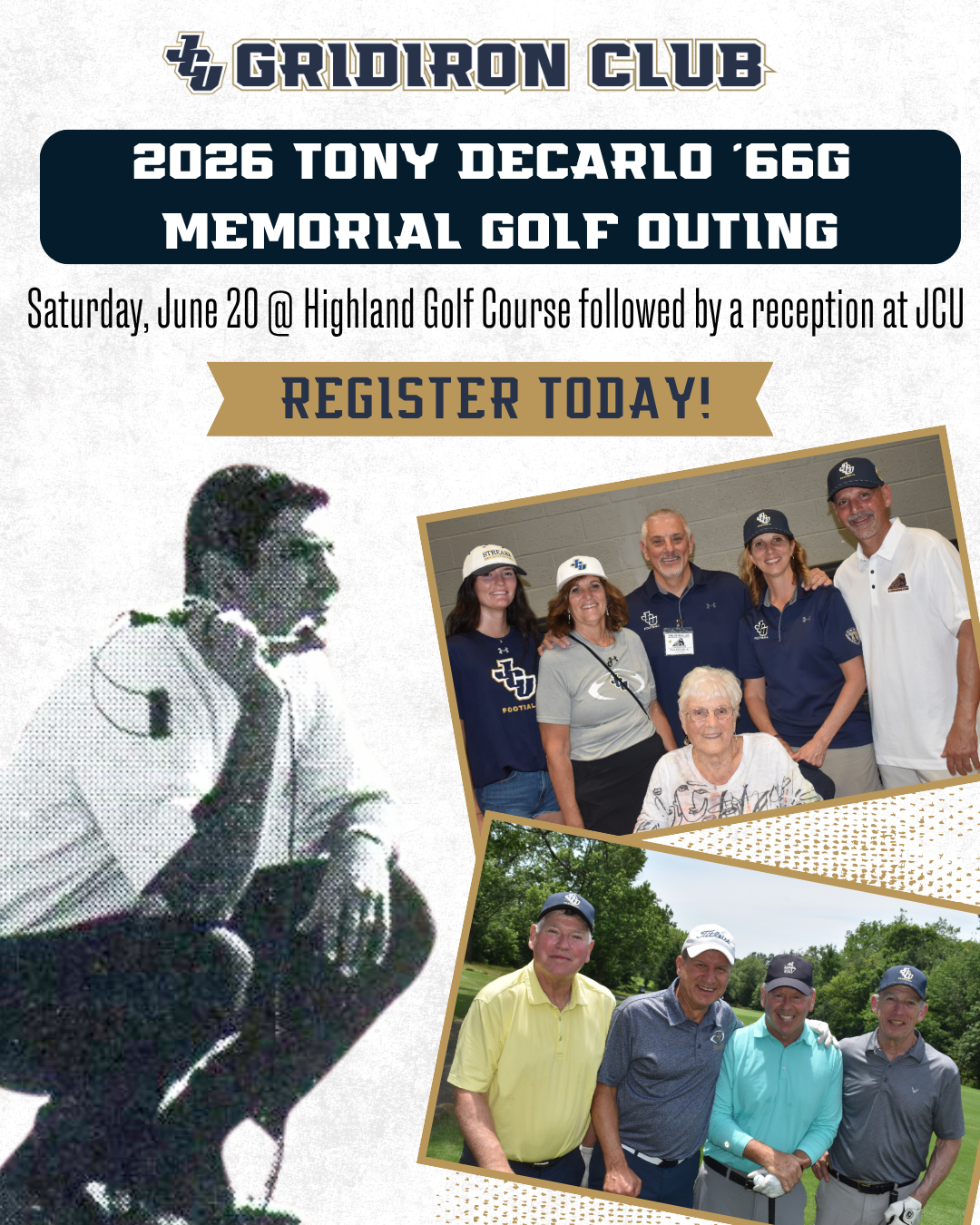 Register for the Tony DeCarlo ’66G Memorial Golf Outing!